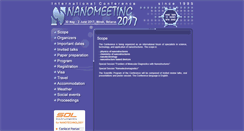 Desktop Screenshot of nanomeeting.org
