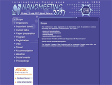 Tablet Screenshot of nanomeeting.org